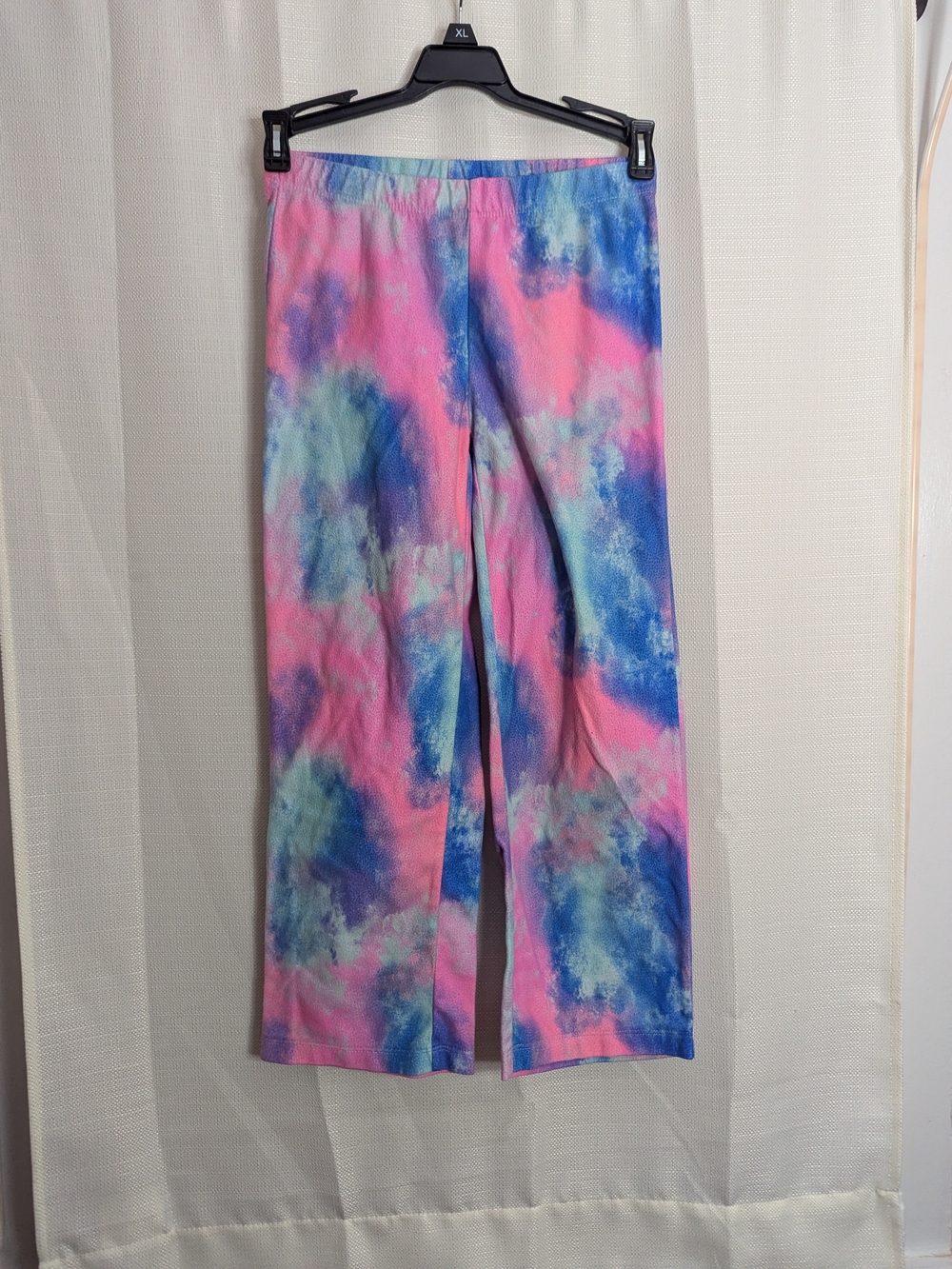 SO Girls Pink & Blue Tie-Dye Jogger Pants